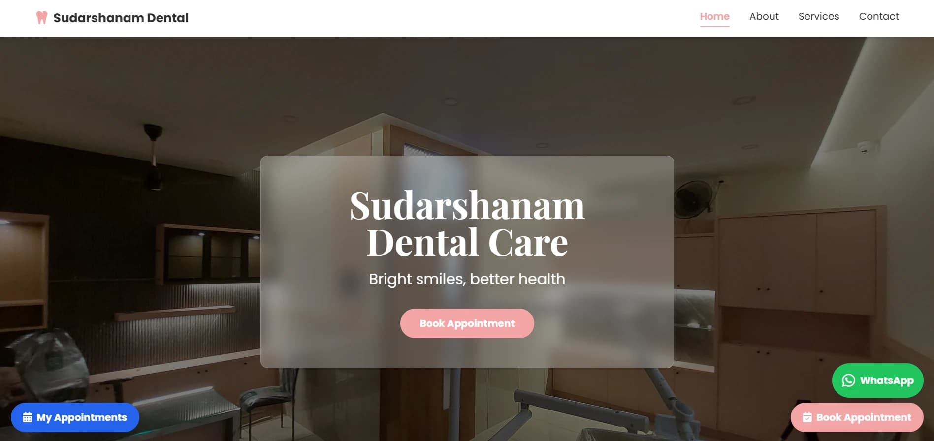 Sudarshanam Dental Care screenshot